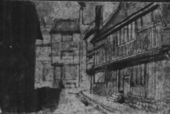 Kings Head (Old Town) c1840 W.H. Brooke